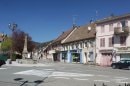 Giromagny, place de la mairie